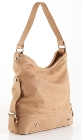Jekyll & Hide Oiled Sheep Skin Leather Handbag 8239 - Dark Brown