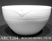 91500 Arctic  White Round Bowl Small 15C - Min Orders Apply