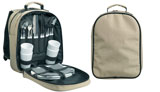 Picnic Backpack with complete cutlery set for 4