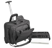 Large Travel bag on wheels with detachable laptop bag