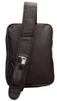 Pronto denier square body bag  - Avail in Black or Navy