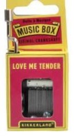 Music Boxes 
Love Me Tender - Min Order: 6 units