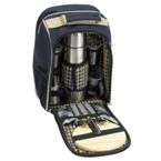 Antheia Coffee Picnic Backpack - Navy