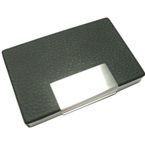 Kirk Business Card Holder - Black