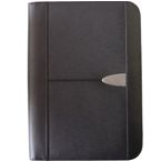 Michigan A4 Zipper Folder - Black