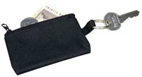 Tommy denier key ring coin case  - Avail in Black or Navy