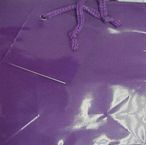 Gift bag -  solid colour - purple - jumbo
