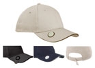 6 Panel Golf Cap with magnetic ball marker