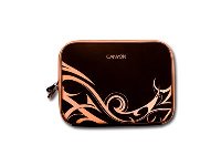 Canyon Notebook Sleeve 10\' Tribal design - Black and Orange  - 2