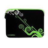 Canyon Notebook Sleeve 10\" Modern design - Black and Green - 24