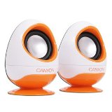 Canyon  speaker - (Stereo, 6W, 100Hz - 20kHz, USB) , egg Shape,