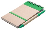 Eco Notepad & Pen - Green