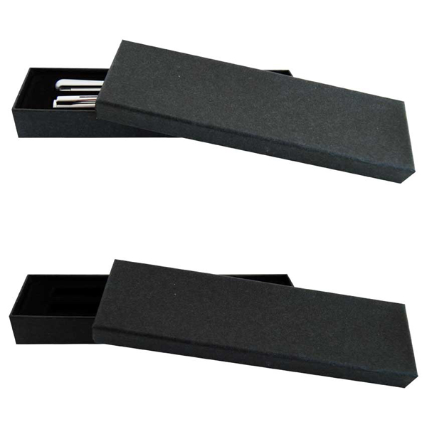 Black Double Pen Box