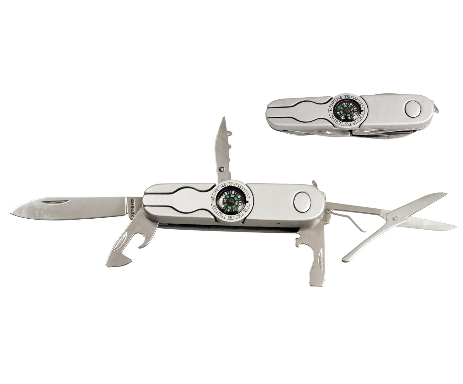 7-In-1 Multi Tool With Light + Compa