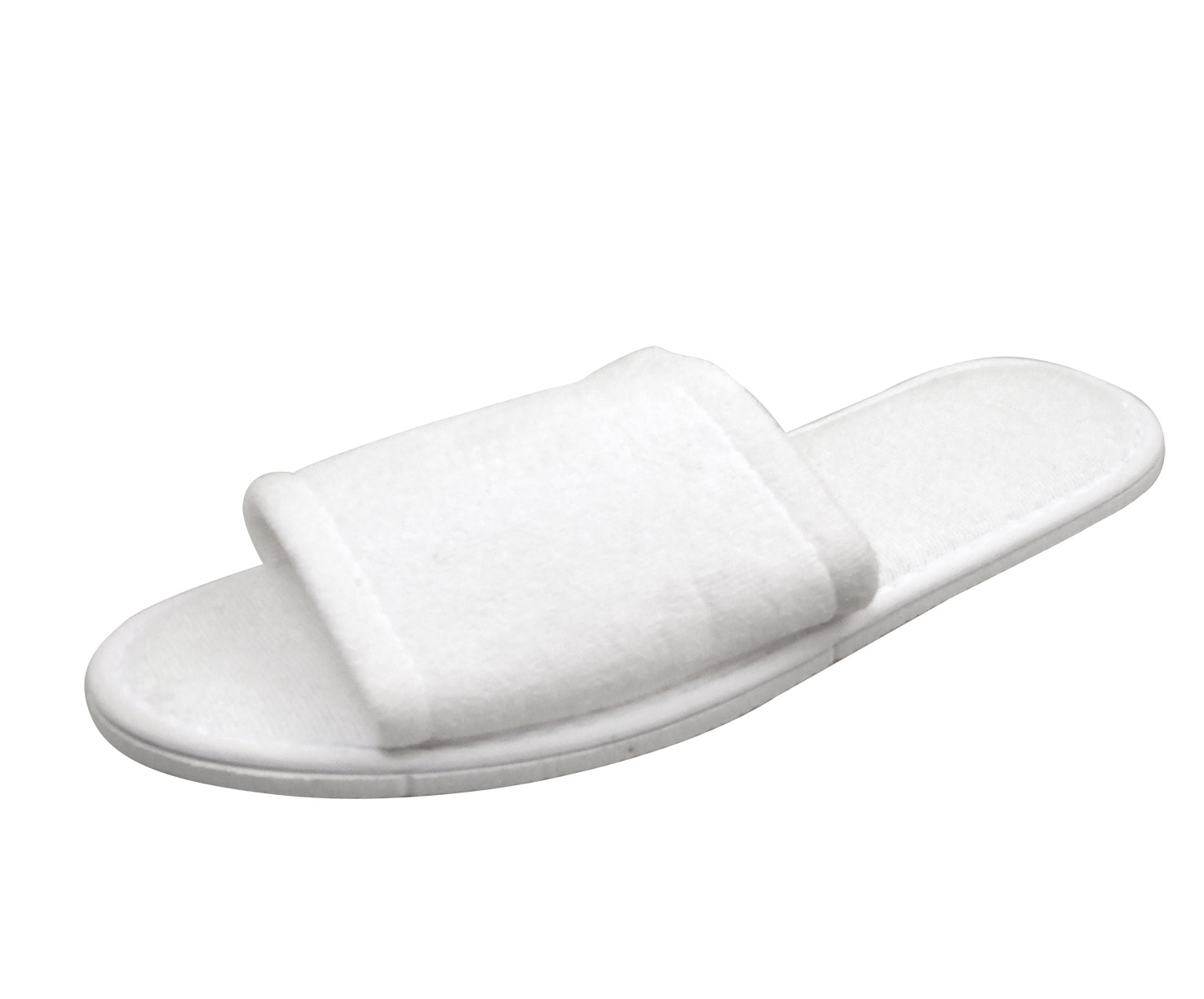 Grey Blanket Slippers Closed Toe (Large)
