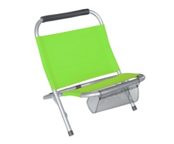 Portable Folding Chair Orange Non Re