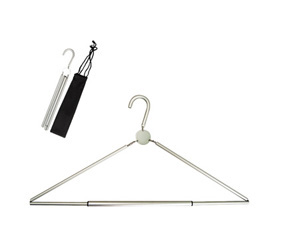 Aluminium Folding Hanger With Pouch