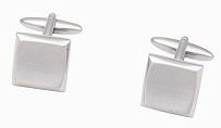 Deluxe cuff link set in gift box- square design