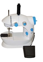 White Portable Sewing Machine (Battery Not Included)
