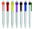 Ballpoint Pen Silver Body - Avai in assorted colours