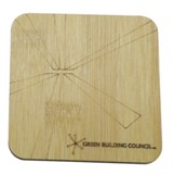 Birch Wood Coasters (90*90) - Min Order: 250 units