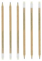 Sustainable Wood (FSC) Wooden Pencil - Plain - Min Order: 250 un