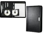 A4 Modena Bonded Leather Folder with CD Holder