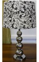 Lamp - Stallone (crystal + metal) - with shade J 30x58cmPlease n
