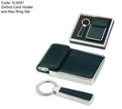 Oxford Card Holder and Key Ring Set