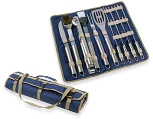 18pc Stainless Steel BBQ Set