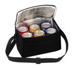 6 Pack Cooler With Front Pouch - Avail in: Blue