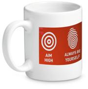 Sublimation Coffee Mug - Avail in: White