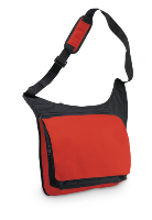 Ripstop Messenger Bag - Red