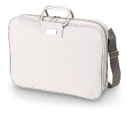 Metal Plate Briefcase - White