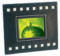 Hollywood. PU Square photo frame with contrasting stitching.