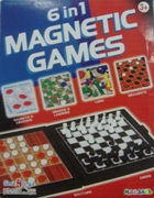 6 In 1 Magnetic Games - Min Order: 12 units