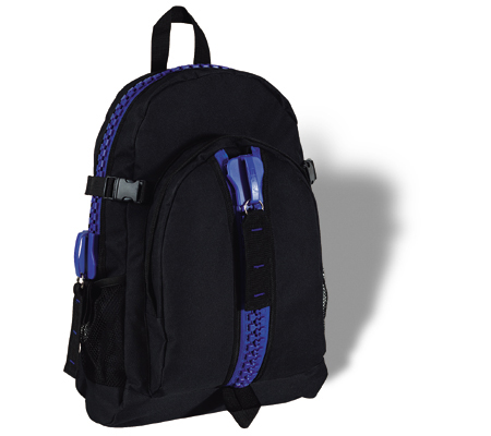 Backpack with outside pocket (55 x 33 x 20 cm)