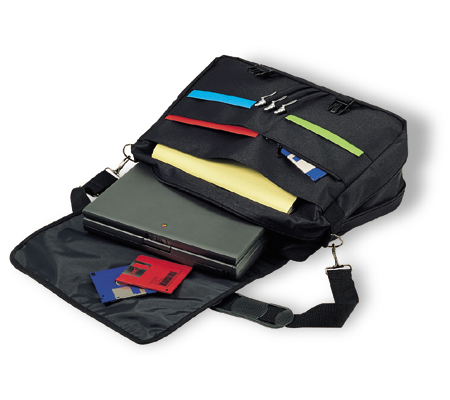 Documentbag with extra pockets (45 x 30 x 15,5 cm)