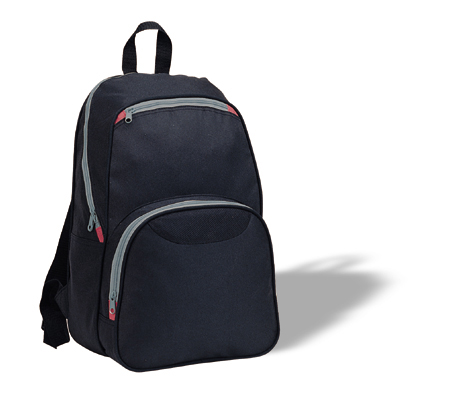 Backpack with ouyside pockets (50 x 28 x 17 cm)