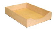 Letter Trays, A4, Single - Maple