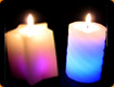 Circular Colour Changing Candles
