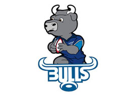Bulls Mascot Magnet Rugby Keyrings - Min order 50 units.