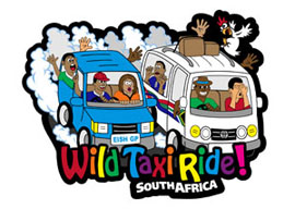 Wild Taxi Ride Tourism Fridge Magnets - Min order 50 units.