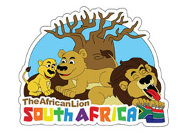 Lion Family Tourism Fridge Magnets - Min order 50 units.