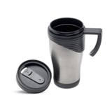 Stainless steel mug - 455ml         -Available in: Matt Silver