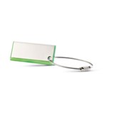 Metal key chain with cable -Available in: Black-Blue-Green-Orang