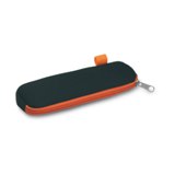 Neoprene style pencil case -Available in: Blue-Green-Orange