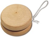 Wooden yo-yo. - Available in: Neutral
