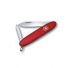 Victorinox Pocket Knife 2 Blade Red Mat-Ring Featuring Durable S