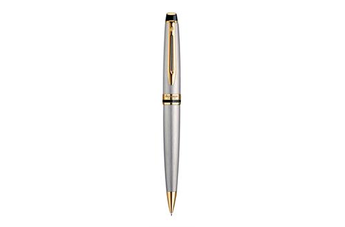Waterman Expert3 Stainless Steel Gold Trim Pencil
